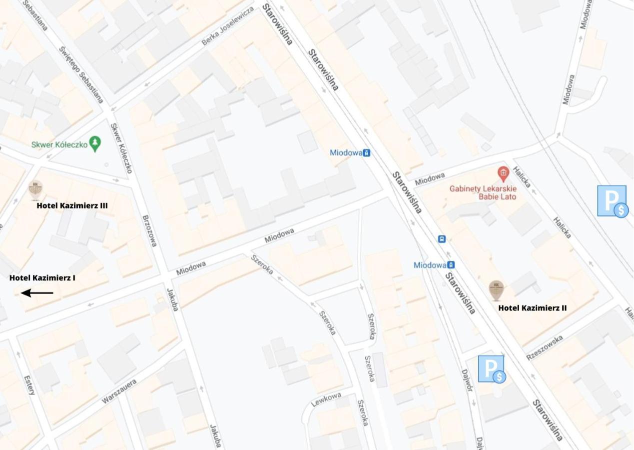 Aneks Hotelu Kazimierz Краков Экстерьер фото